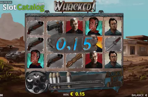 Скрин5. Whacked! слот