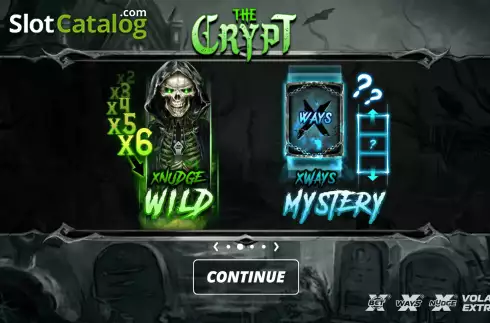 Скрин2. The Crypt слот