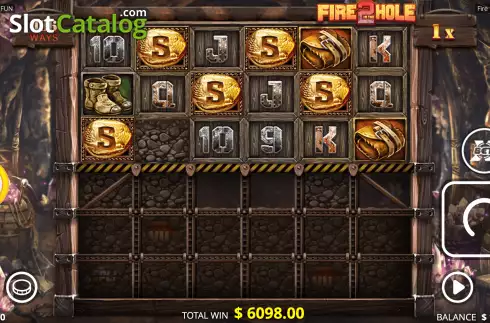 Скрин5. Fire in the Hole 2 слот