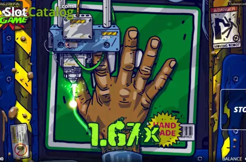 Скрин8. Outsourced: Slash Game слот