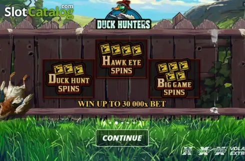 Скрин2. Duck Hunters слот