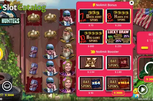 Скрин5. Duck Hunters слот