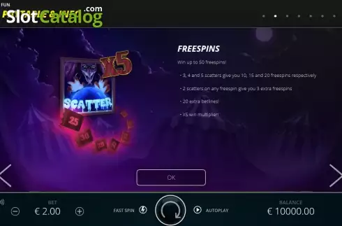 Скрин8. Creepy Carnival слот