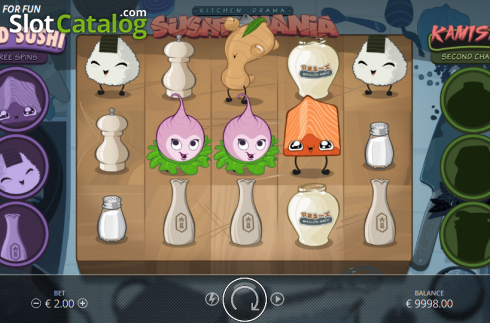 Скрин3. Kitchen drama Sushi Mania слот