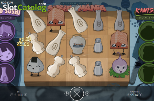Скрин6. Kitchen drama Sushi Mania слот