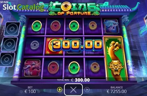 Скрин7. Coins Of Fortune (Nolimit City) слот
