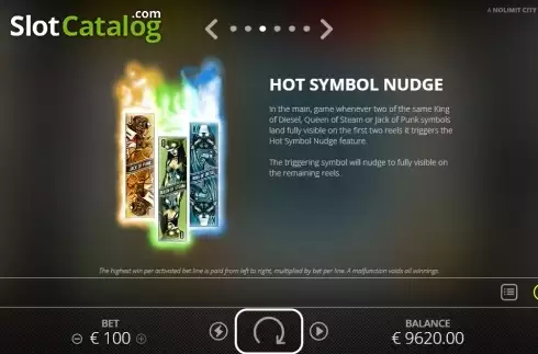 Скрин8. Hot Nudge слот
