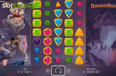 Скрин2. Dungeon Quest слот