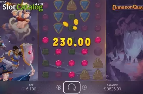 Скрин4. Dungeon Quest слот