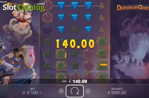 Скрин5. Dungeon Quest слот