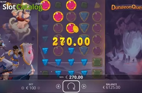 Скрин6. Dungeon Quest слот