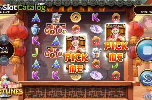 Скрин5. 100 Fortunes слот