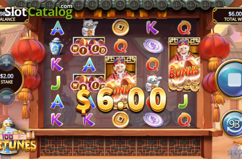 Скрин6. 100 Fortunes слот