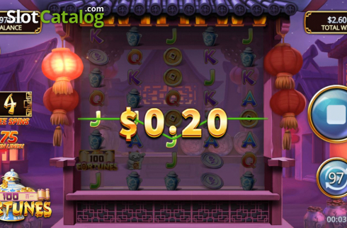 Скрин8. 100 Fortunes слот