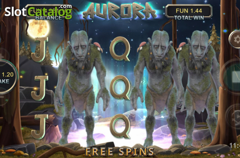 Скрин6. Aurora (Northern Lights Gaming) слот