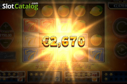 Скрин8. All Star Knockout Ultra Gamble (Ол Стар Нокаут) слот