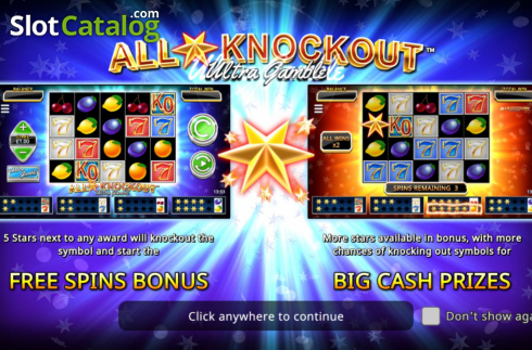 Скрин2. All Star Knockout Ultra Gamble (Ол Стар Нокаут) слот