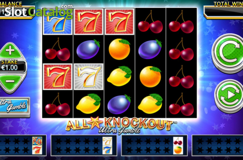 Скрин3. All Star Knockout Ultra Gamble (Ол Стар Нокаут) слот