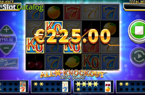 Скрин4. All Star Knockout Ultra Gamble (Ол Стар Нокаут) слот