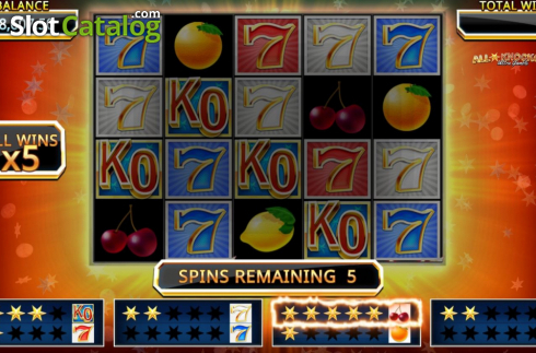 Скрин5. All Star Knockout Ultra Gamble (Ол Стар Нокаут) слот