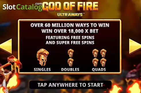 Скрин2. God of Fire слот