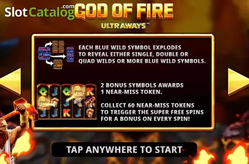 Скрин3. God of Fire слот