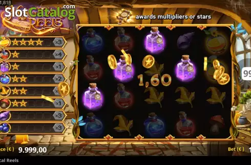 Скрин4. Magical Reels слот
