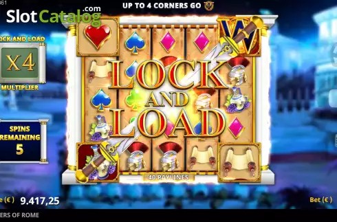 Скрин9. 4 Corners Of Rome слот
