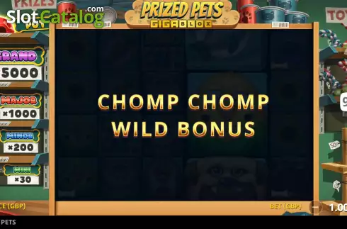 Скрин5. Prized Pets Gigablox слот