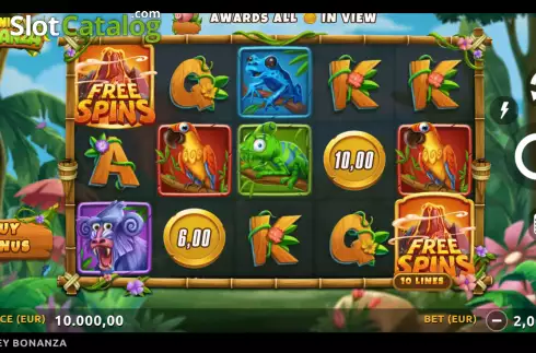 Скрин3. Monkey Bonanza слот