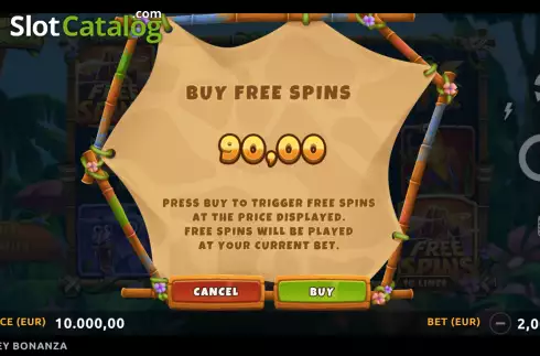 Скрин4. Monkey Bonanza слот