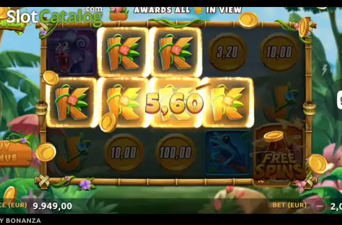 Скрин5. Monkey Bonanza слот