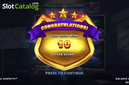 Скрин6. Unusual Suspects (Northern Lights Gaming) слот