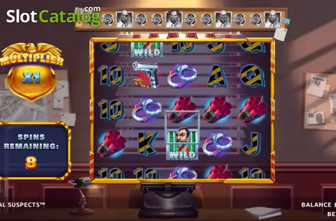 Скрин7. Unusual Suspects (Northern Lights Gaming) слот