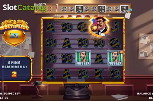 Скрин9. Unusual Suspects (Northern Lights Gaming) слот