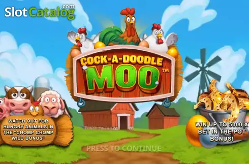 Скрин2. Cock-A-Doodle Moo слот
