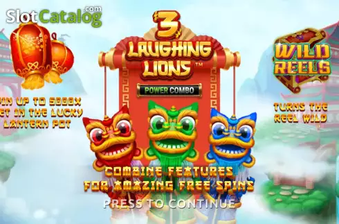 Скрин2. 3 Laughing Lions Power Combo слот