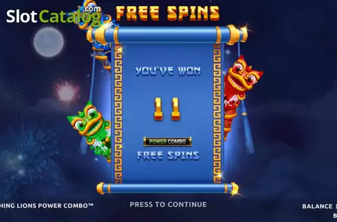 Скрин9. 3 Laughing Lions Power Combo слот