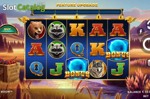 Скрин2. Bison Boom слот