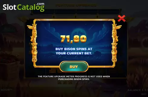 Скрин5. Bison Boom слот