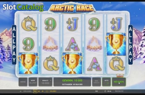 Скрин2. Arctic Race слот