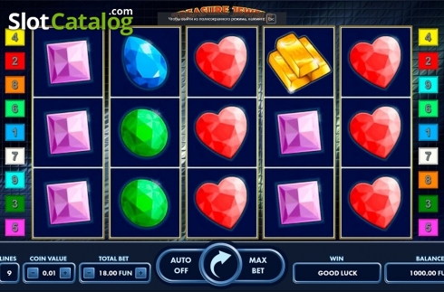 Скрин2. Treasure Jewels слот