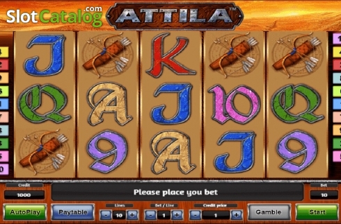 Скрин2. Attila слот
