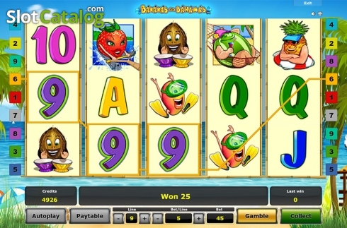 Скрин3. Bananas Go Bahamas слот