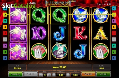 Скрин3. Illusionist слот