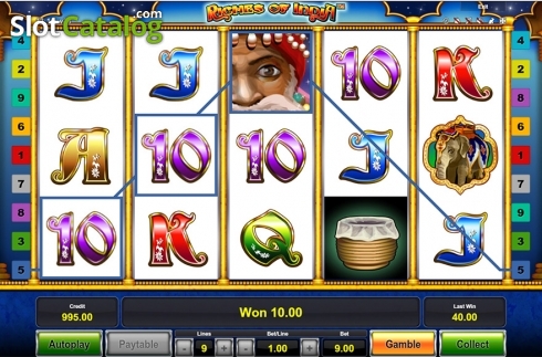 Скрин4. Riches of India слот
