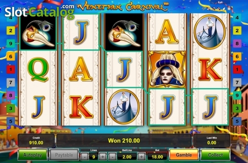 Скрин3. Venetian Carnival слот