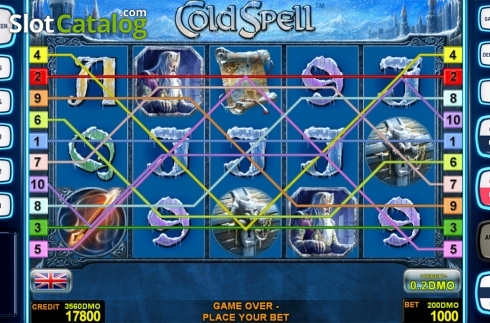 Скрин2. Cold Spell Deluxe слот