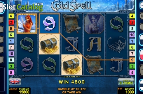 Скрин3. Cold Spell Deluxe слот