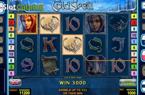 Скрин5. Cold Spell Deluxe слот